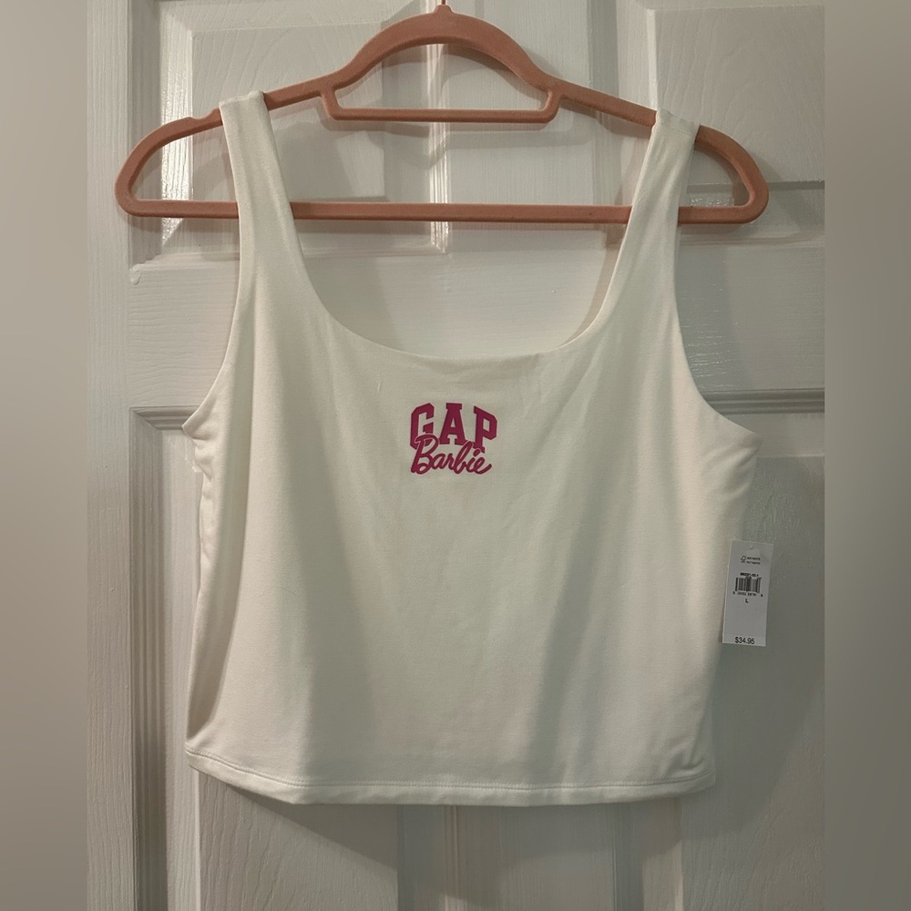 NWT GAP x Barbie Collection Crop Tank | L